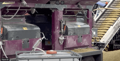 Вальцовая мельница Murska Мурска 4000 хранение зерна, сушка зерна