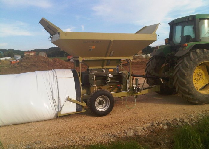 Плющилка влажного зерна ROmiLL CP1 Simple (20-28 т/ч)