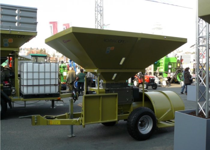 Плющилка влажного зерна ROmiLL CP1 (20-28 т/ч)