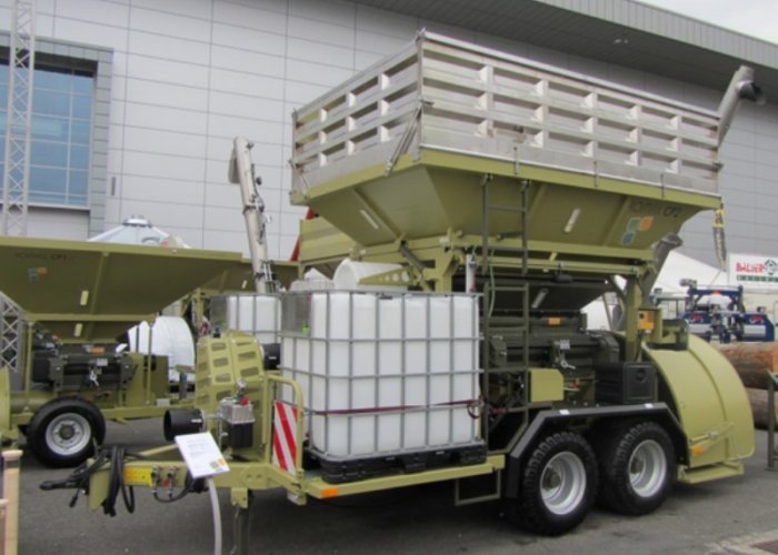 Плющилка влажного зерна ROmiLL CP2 (40-56 т/ч)