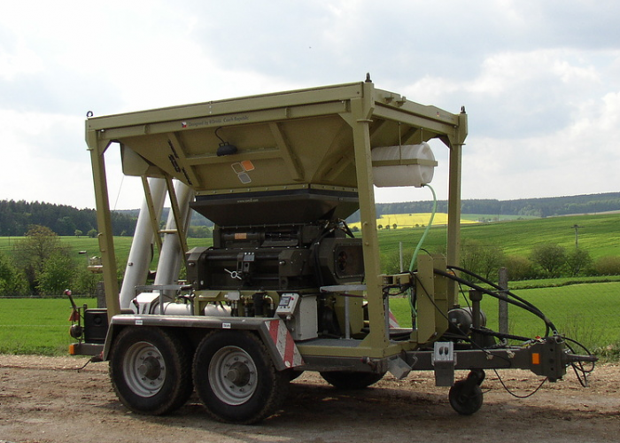 Плющилка влажного зерна ROmiLL M2 Plus