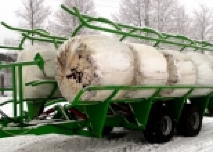 Полуприцеп для транспортировки рулонов самозагружающийся ПТРС-10