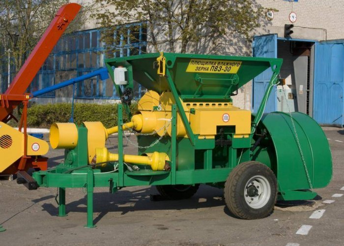 Плющилка зерна ПВЗ-350 4,0