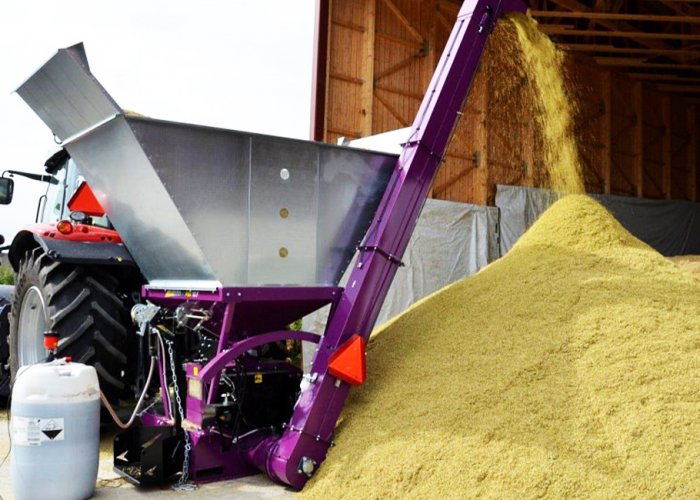 Технология плющения зерновых культур на установке W-Max 10F