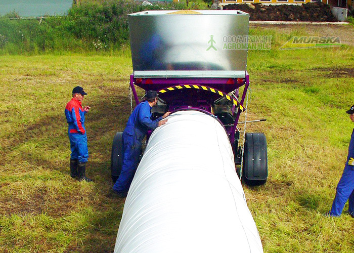 Закладка плющеного зерна на силос - эффективный метод приготовления высококачественного корма