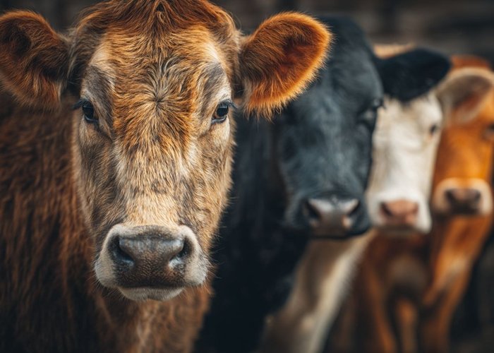 Хранение корма для крупного рогатого скота из плющеного зерна