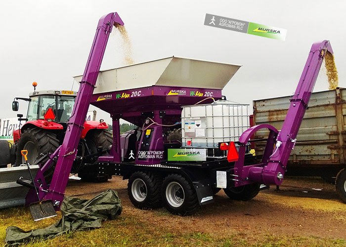 Революционная плющилка Murska W-Max 20С с элеватором