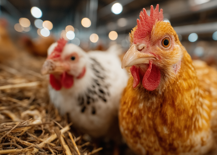 Плющеное зерно для кур