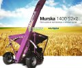 Мельница плющилка Murska 1400 S2x2 с элеватором