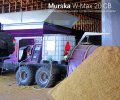 Производство корма в ангаре мельницей Murska W-Max 20 CВ с упаковщиком 
