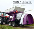 Дисковая мельница плющилка Murska W-Max 20 CВ с упаковщиком для кормопроизводства