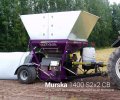 Вальцовая мельница Murska 1400 S2x2 CB с упаковщиком для корма животным и птицы 