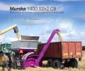 Вальцовая мельница Murska 1400 S2x2 CB с упаковщиком и элеватором 