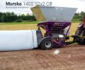 Вальцовая мельница Murska 1400 S2x2 CB с упаковщиком для кормопроизводства 