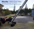 Вальцовая мельница Murska 1400 S2x2 Max с транспортером для корма
