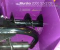 Шнеки от мельницы и элеватора модели Murska 2000 S2x2 CB с упаковщиком и элеватором 