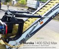 Вальцовая мельница плющилка Murska 1400 S2x2 Max с транспортером